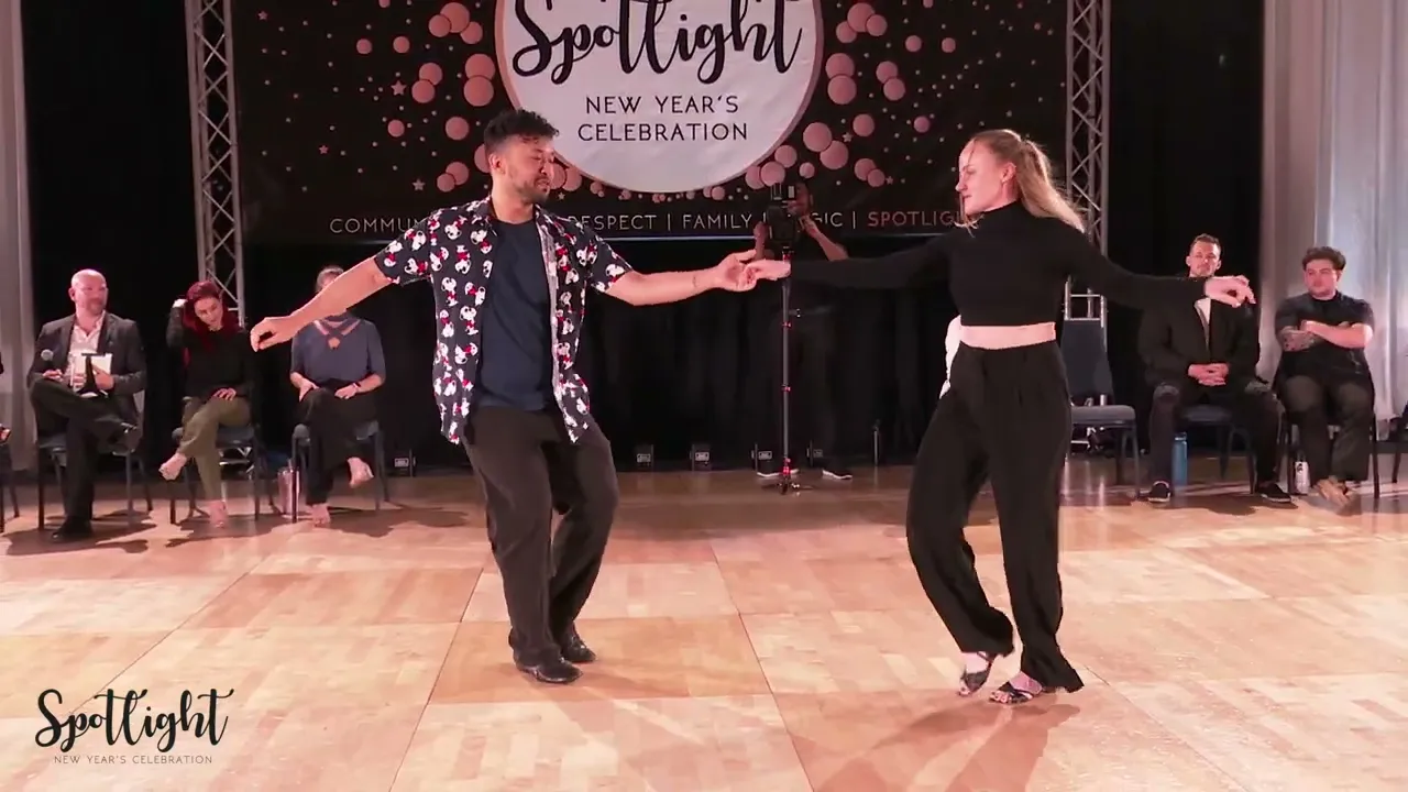 Spotlight New Year's Celebration 2023 All Star Jack & Jill - Reginald Beason & Agnes Maslanka