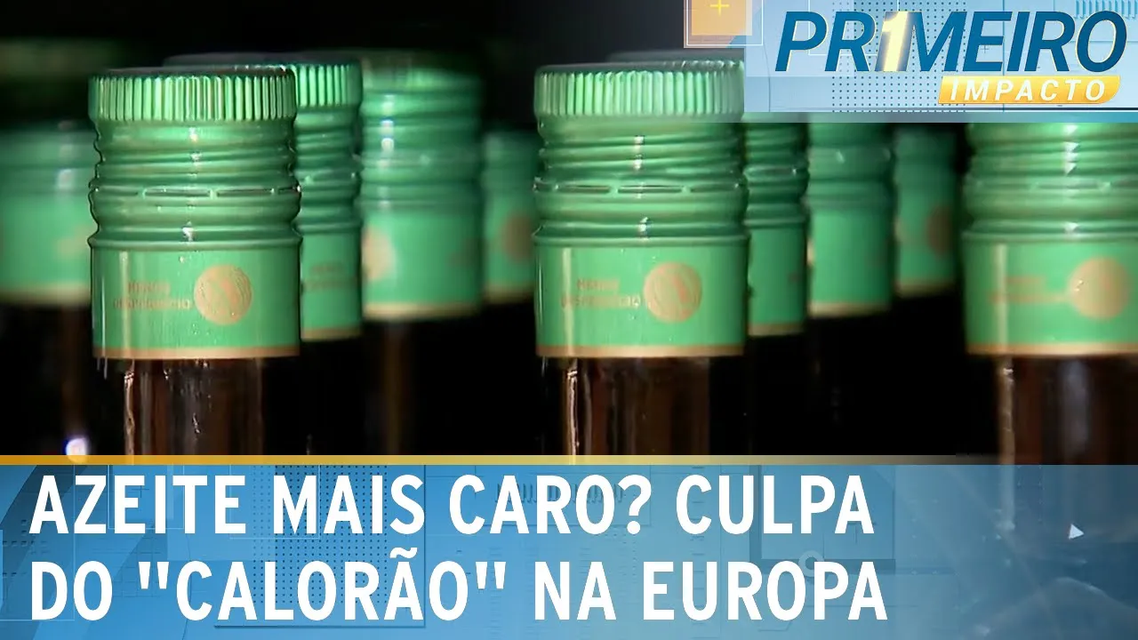 Calor em países europeus deixa azeite mais caro no Brasil | Primeiro Impacto (25/10/23)