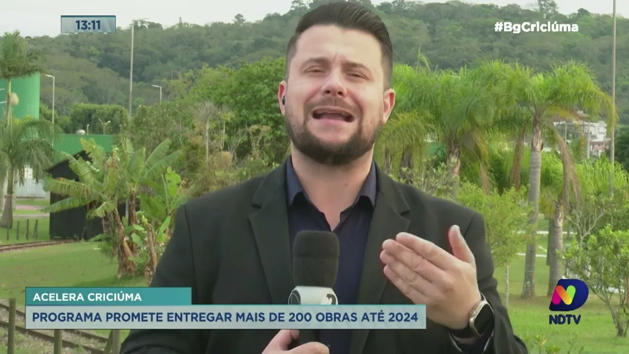 Prefeitura de Criciúma vai investir R$ 400 milhões em obras