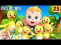 Download Lagu Cinco Patinhos + Família dos Dedos 🦆🖐️ | Compilação de Músicas Infantis | Canções infantis - NuNu Tv
