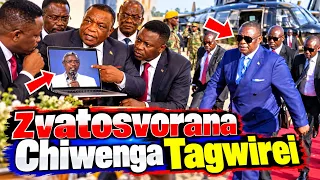 Zvatosvorana Chiwenga Na Tagwirei After They Allegedly Organises Youths To Boo Chiwenga😳