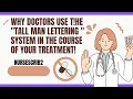 Why Doctors use the TALL MAN LETTERING system during treatment of patients