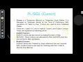 Lecture 2 22 PLSQL Cursor Program Dr Pushpa Choudhary