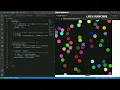 Bouncing Balls with Mouse Clicks in p5 js Dynamic Ball Generation Collision Detection