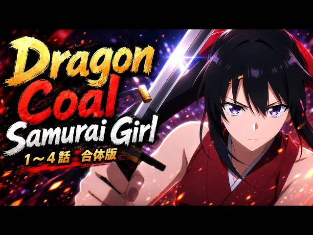 Dragon Coal Samurai Girl