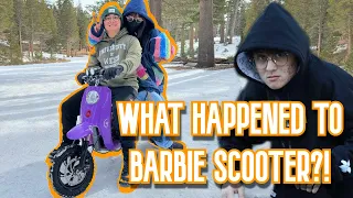 Who Stole Michael Reeves Barbie Scooter