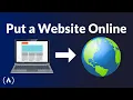 How to Put a Website Online Template Coding Domain Hosting and DNS