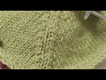 Raglan decrease where decreases leans towards the middle stitch ssk k k2tog