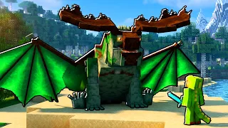 CONSIGO MI PRIMER DRAGÓN en MINECRAFT | Gremio De Dragones | Cómo entrenar a tu dragón 2