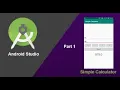 Android Studio Simple Calculator Part 1