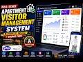 Apartment Visitor Management System using PHP and MySQL Complete Project Source Code