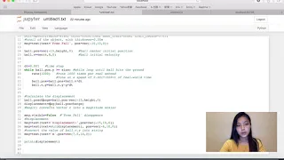 Projectile Simulation VPython