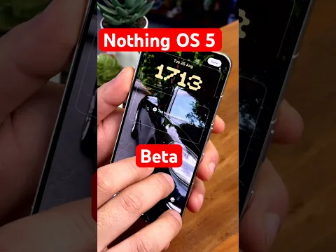 Nothing OS 5 Beta rolls out today , We review it ! #nothingos5 #iGyaan #fyp #tech