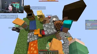 CAPÍTULO 1 | SKYBLOCK CON 20 PERSONAS | MASACRE