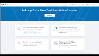 Creating Your First App for QuickBooks