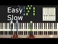 Lagu Christina Perri - A Thousand Years - Piano Tutorial Easy SLOW - How To Play (Synthesia)