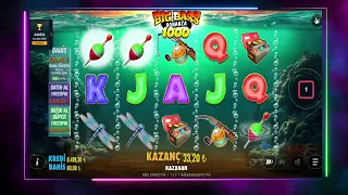 SLOT OYUNLARI 🐟 BİG BASS BONANZA 1000 🐟 EKRANDAKİ KAZANCA İNANAMADIM !!