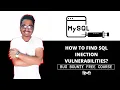 SQL INJECTION VULNERABILITY BUG BOUNTY COURSE HINDI EP