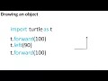 Python in 60 seconds Turtle