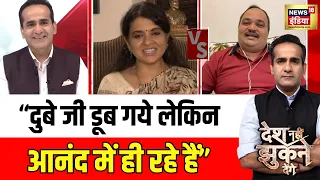 aman chopra debate shaina nc uddhav thackeray shiv sena ubt