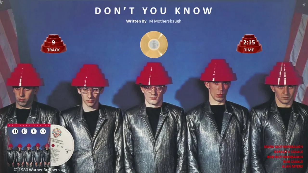 Devo / Freedom Of Choice / Don't You Know (Audio) Devo / Freedom Of Choice / Don't You Know (Audio)