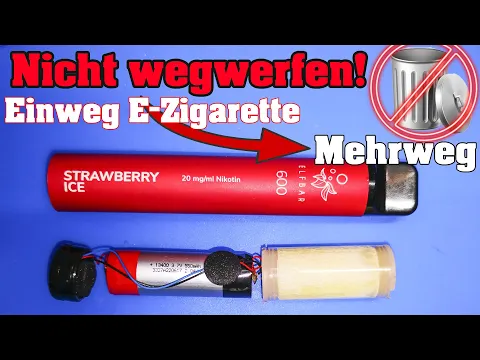 Download MP3 Elfbar Einweg E-Zigarette laden und auffüllen! Nachhaltige E-Zigarette für 2€