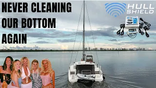 ULTRASONIC WAVES to clean our boat?!?!