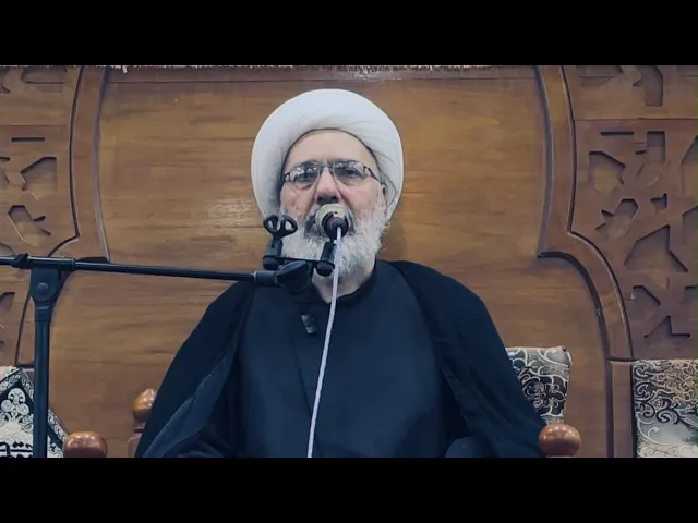 ⁣إبليس وعابد بني إسرائيل - خطيب البصرة الدكتور الشيخ إبراهيم العاملي 