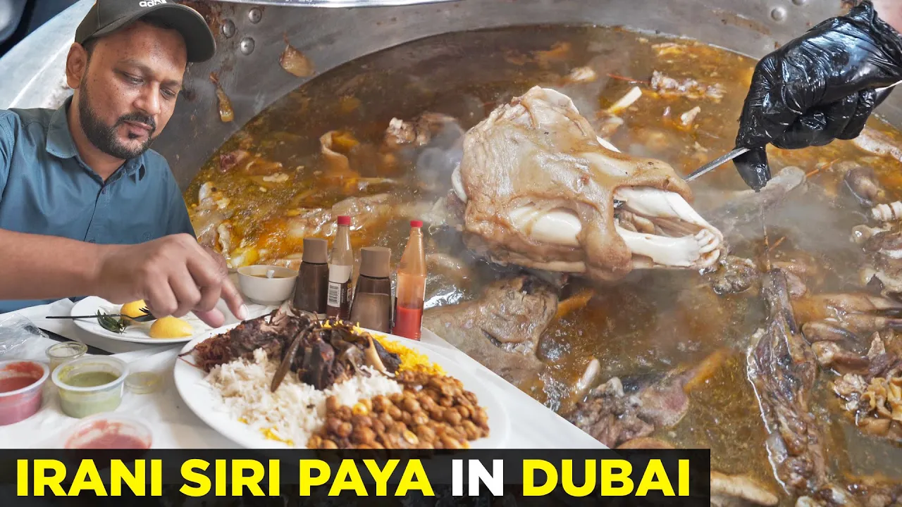 Irani Siri Paya & Arab Food in Dubai   Miracle Garden, Dubai Frame, Karachi to  UAE