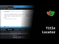 Playwright Python - Title Locator