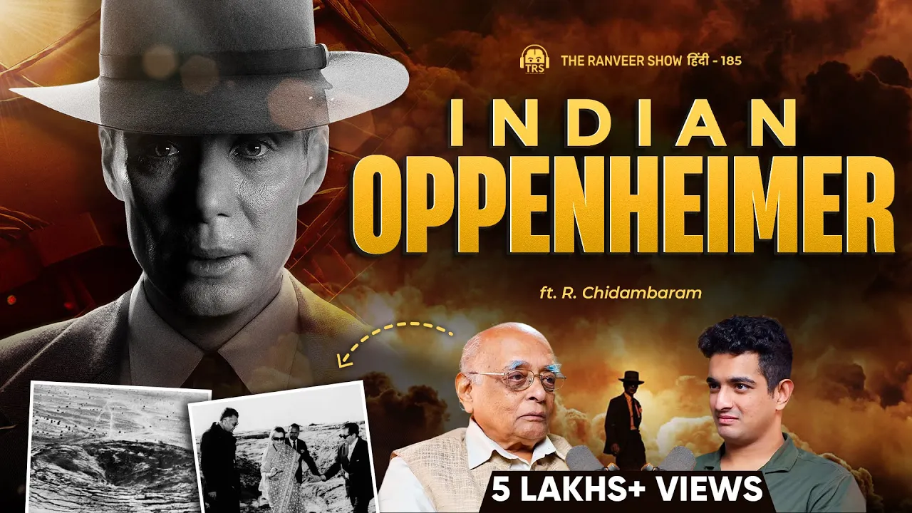 Indian Oppenheimer On TRS - Nuclear Bombs, Geopolitics & India's Science Gods | ft. R. Chidambaram