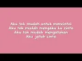 Lagu Mahalini - Sampai menutup mata (lirik)