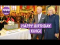 Momen Manis Raja Charles Dikejutkan dengan Kue Ulang Tahun dan Lagu di Kastil Cyfarthfa