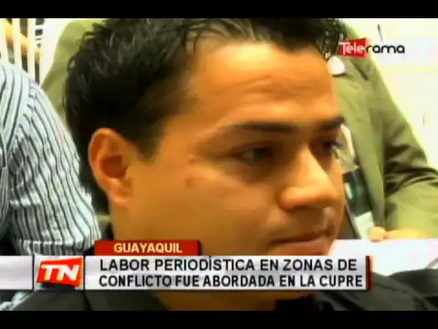 Labor periodística en zonas de conflicto fue abordad en la CUPRE