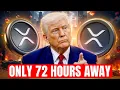 Trump heeft zojuist bevestigd wat er met XRP gaat gebeuren | Nog maar 72 uur te gaan