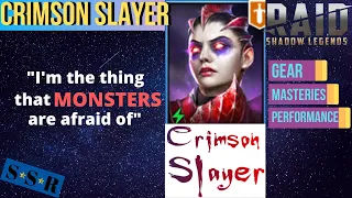 Crimson Slayer Fire Knight Nemesis Raid Shadow Legends Champion Guide