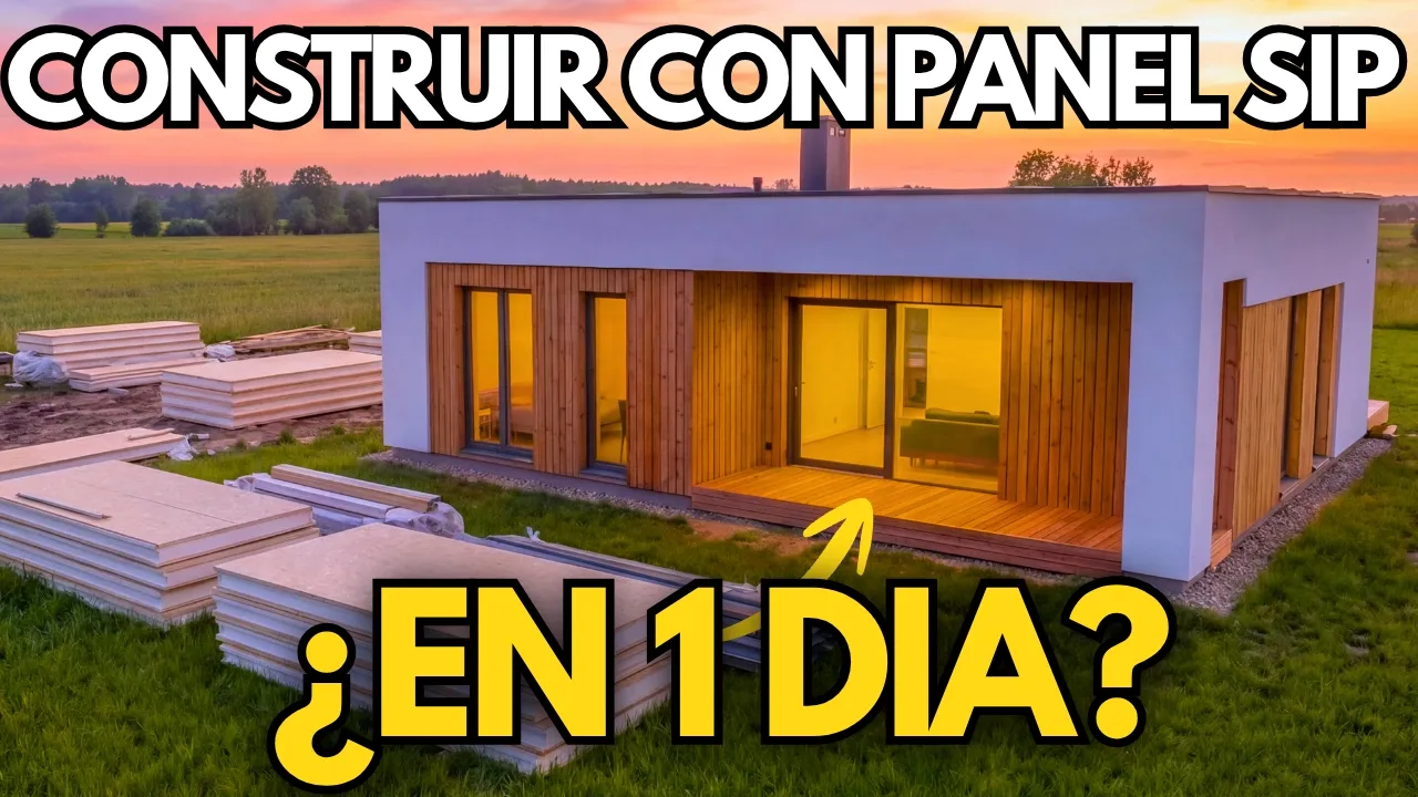 Esta Casa se Construye en 1 DÍA y Consume $0 de Calefacción de Por VIDA | ¿Lo Sabías?