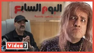 محمد سعد   أطاطا  كانت صوت طفل صغير بس اتحشرج دندنها