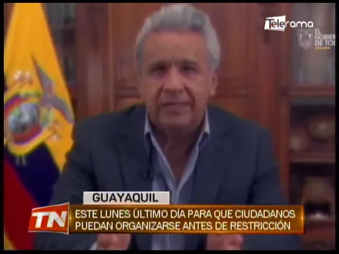 Este lunes último día para que ciudadanos puedan organizarse antes de restricción