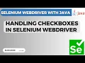 Selenium WebDriver Tutorial How to Handle Checkbox in Selenium WebDriver Step-by-Step Guide