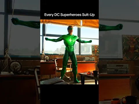 Every DC Superheroes Suit-Up Pt.2 ☠️ #shorts