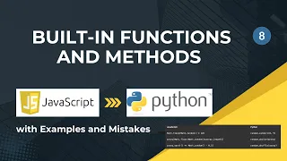 JavaScript vs Python - Built-in Functions Methods Compared