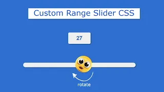Custom Range Slider using HTML CSS JavaScript Custom Range Slider