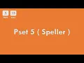 5-13 CS50x In Arabic - Pset 5 Speller