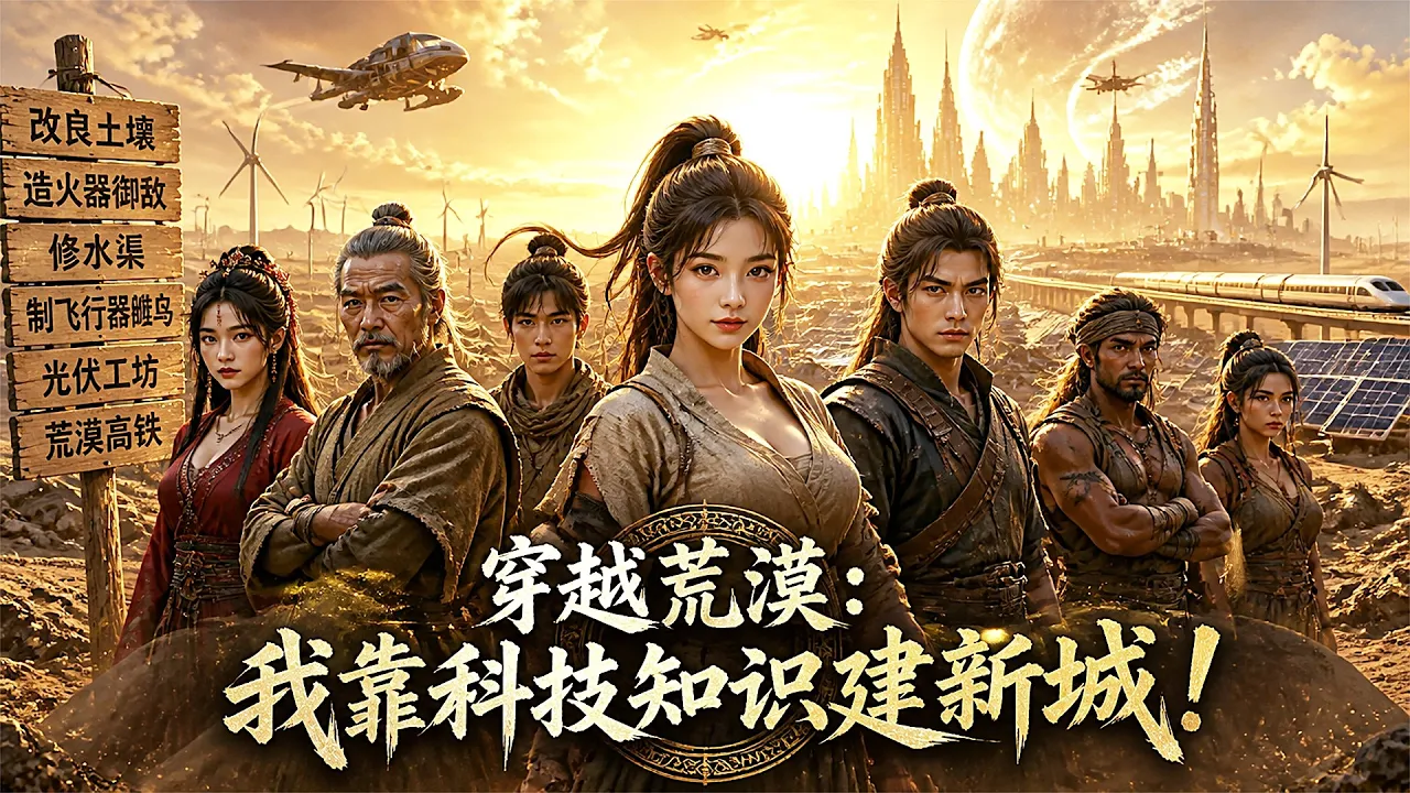 Lord of a Dead Oasis Builds a City in the Gobi