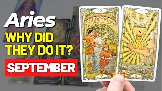 ARIES - "THEY THOUGHT THEY'D GET AWAY WITH IT!" September 7th - 13th Tarot Reading