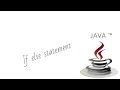 Java Eclipse If else statements with easy examples