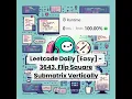 3643 Flip Square Submatrix Vertically Easy Leetcode Daily 3-21-26
