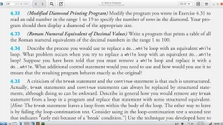 C How to Program 6th edition - Deitel Deitel exercise 4-32