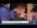 Two buildings destroyed after blaze at apartments complex in Hearne Texas
